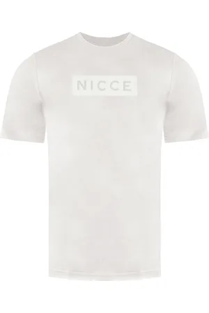Nicce London Short Sleeve Crew Neck Mens Cotton Peak T-Shirt 0211 K002 0741 - Size Large