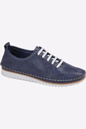 Mod Comfys Nevaeh Flexi Lace Leather Womens Shoes - - Size UK 4