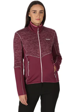 Regatta Womens Lindalla IV Full Zip Marl Knit Fleece Jacket - - Size 18 UK