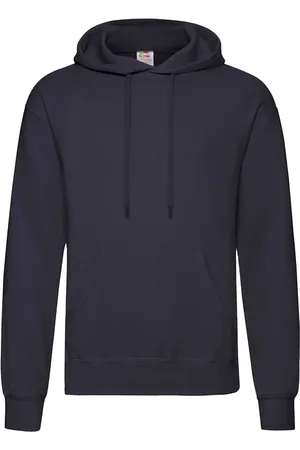 Fruit Of The Loom Mens Cotton Hoodie (Deep Navy) - - Size 2XL
