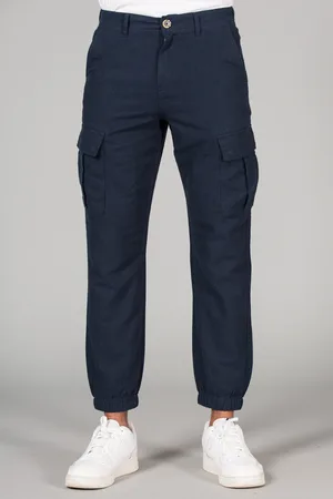 Tokyo Laundry Mens Linen Blend Cargo-Style Trousers - Size 32 (Waist)