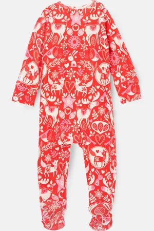Angel & Rocket Frida Scandi Print Babygrow And Hat - Size 6-9M
