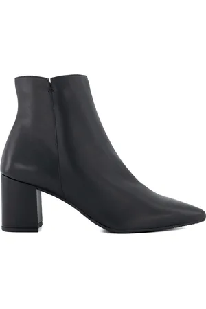 Dune Womens Ladies Olexa T - Block-Heeled Ankle Boots - - Size UK 8