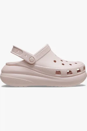 Crocs Unisex 207521-6UR CLASSIC CRUSH Womens Clogs Quartz - - Size 7-8 (UK Shoe)