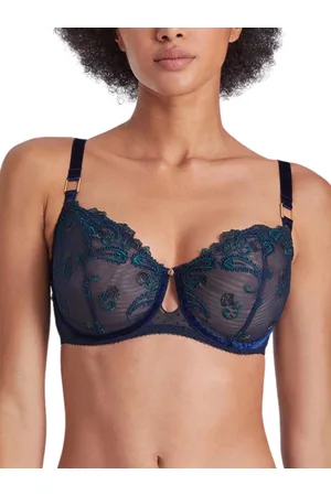 Aubade Womens Velvet Memories Half Cup Bra - Polyamide - Size 30D
