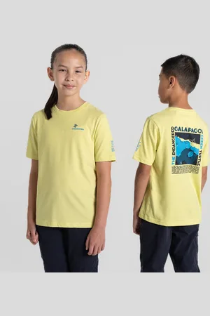 Craghoppers Kids Unisex Ellis SS T-Shirt Key Lime - - Size 9-10Y