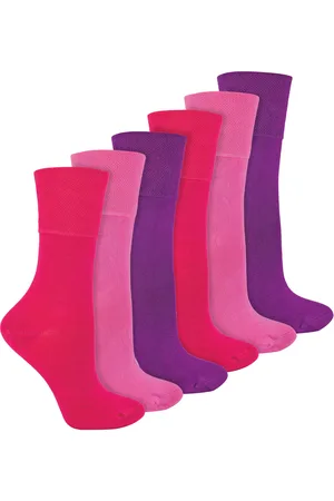 IOMI Womens - 6 Pack Ladies Diabetic Bamboo Socks