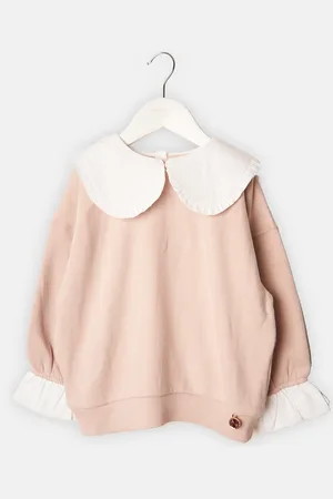 Angel & Rocket Girls Willow Collar Sweatshirt - - Size 10Y