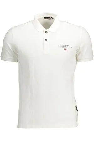 Napapijri Mens Cotton Polo Shirt - Size Small