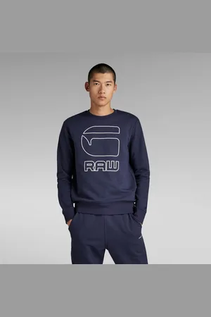 G-Star Mens G-Star RAW Graphic Graw Sweater - Cotton - Size X-Small