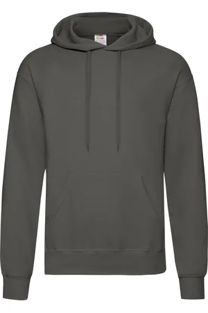 Fruit Of The Loom Mens Hooded Sweatshirt / Hoodie - Cotton - Size 2XL