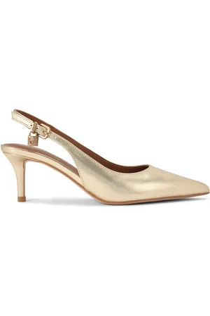 Kurt Geiger Womens Leather Brixton Sling Back Heels - - Size UK 5