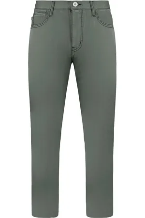 Emporio Armani Regular Fit Mens Chino Trousers - Cotton - Size 28 (Waist)
