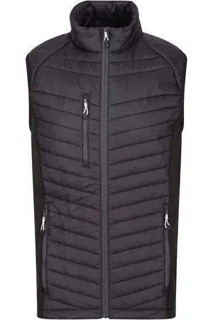 Regatta Mens Navigate Quilted Hybrid Gilet ( /Seal Grey) - Size Small