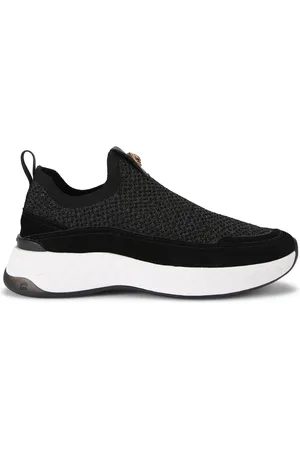Kurt Geiger Womens Kensington Knit Slip On Sneakers - Fabric - Size UK 3