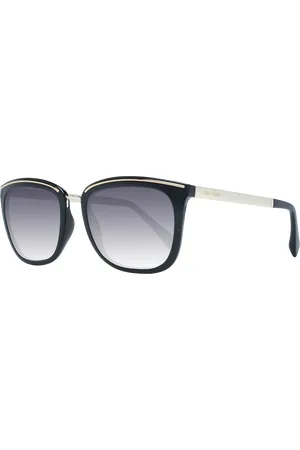 Karen Millen Rectangle Womens Grey Gradient KM5044 Metal - One Size