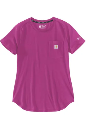 Carhartt Womens Midweight Short Sleeve Pocket T Shirt - - Size Large