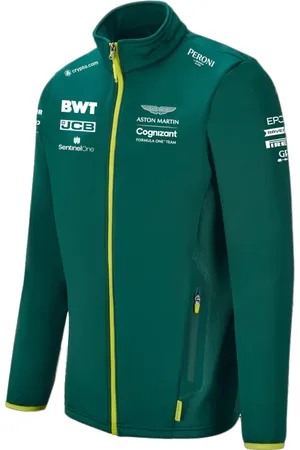 ASTON MARTIN Cognizant F1 Official Team Mens Softshell Jacket - Size X-Large