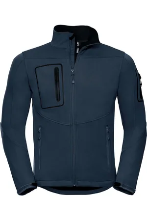 Russell Athletic Mens Sports Soft Shell Jacket (French ) - Size Small