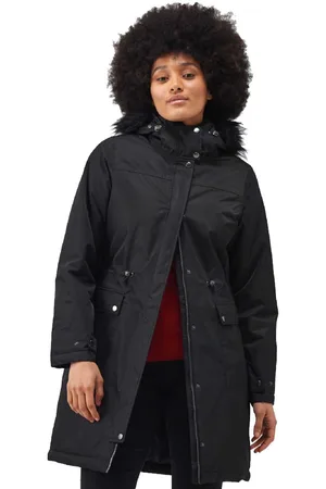 Regatta Womens Lellani Waterproof Insulated Parka Coat - Fur - Size 16 UK