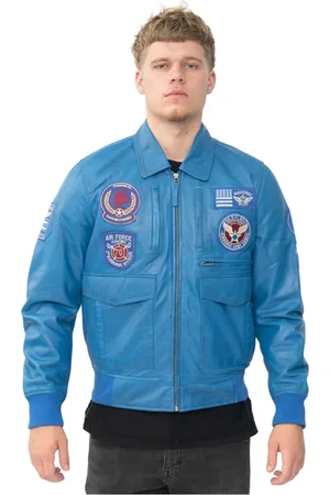 Infinity Mens Air Force Bomber Jacket - Dublin - - Size Large