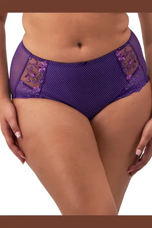 Elomi Womens Charley High Rise Brief - Polyamide - Size Large