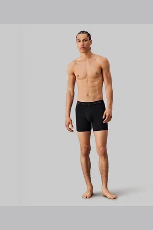 Calvin Klein COTTON STRETCH Mens 3 Pack Boxer Briefs Multicoloured - - Size Small