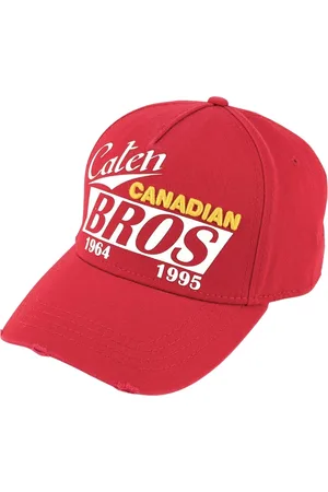 Dsquared2 Mens Caten Canadian Bros Cap Cotton - One Size
