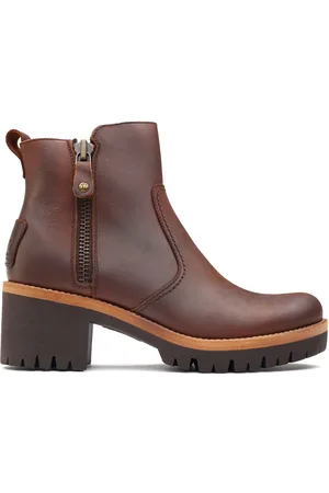 Panama Jack Womens Pauline Boots - Leather - Size UK 6