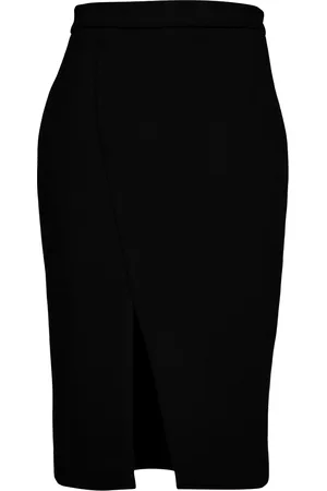 Conquista Womens Faux Mouflon Pencil Skirt - Size X-Large