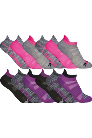 Sock Snob Girls 12 Pair Kids Trainer Liner Socks