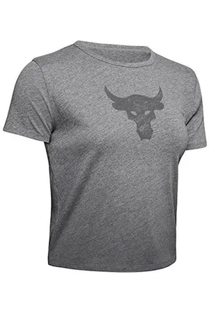 Under Armour X Project Rock Crop Top - Womens - - Size Large
