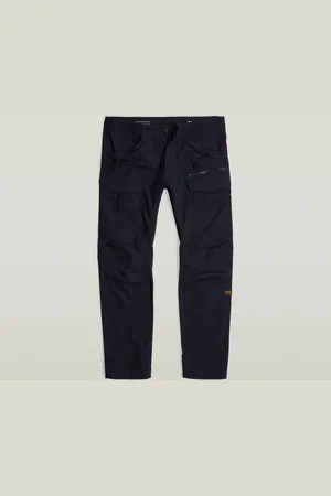 G-Star Mens G-Star RAW Zip Cargo Pants 3D Tapered - Cotton - Size 36W/32L