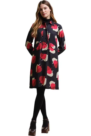 Regatta Womens/Ladies Orla Kiely Leaf Print Dress (Shadow Elm ) - Size 10 UK