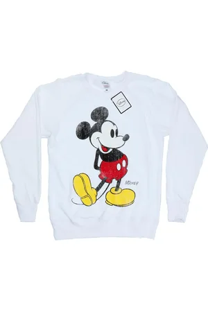 Disney Womens/Ladies Mickey Mouse Classic Kick Sweatshirt - Size Small