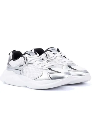 HUGO BOSS Leon Tennis WoMens /Black Trainers - Size UK 8