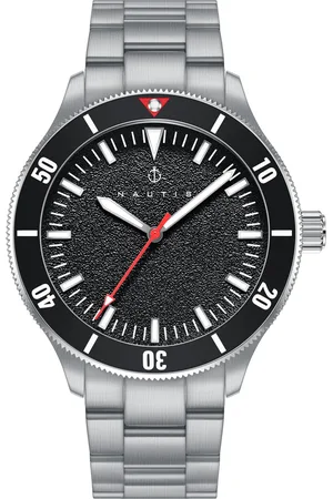 Nautis Mens Deacon Bracelet Watch - Stainless Steel - One Size