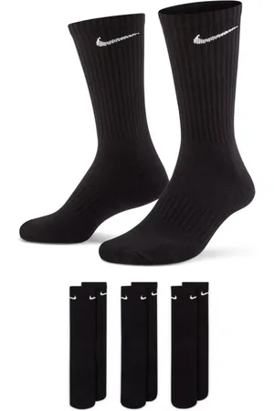 Nike Mens Everyday Cushion Crew Training Socks 3 Pairs in Cotton - Size UK 5.5-8