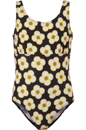 Regatta Girls Orla Kiely Spinning Flower One Piece Swimsuit - Size 11-12Y