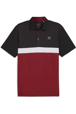 PUMA Mens Pure Colourblock Golf Polo Shirt - - Size Small