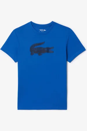 Lacoste Mens Sport 3D Print T-Shirt in - Size Medium