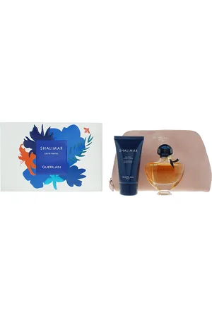 Guerlain Womens Shalimar Eau de Parfum 50ml, Body Lotion 75ml + Pouch Gift Set - One Size