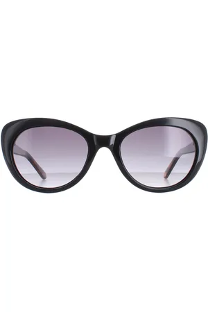 Karen Millen Cat Eye Womens and Tortoiseshell Grey Gradient KM5024 - One Size