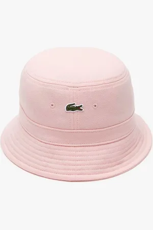Lacoste Mens Accessories Piqué Bucket Hat in - Size Large