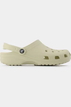 Crocs Unisex Classic Bone Mules - - - Synthetic - - Size UK 3