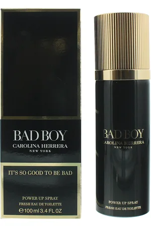 Carolina Herrera Mens Bad Boy Power Up Spray Fresh Eau De Toilette 100ml - One Size