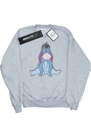 Disney Womens/Ladies Winnie The Pooh Classic Eeyore Sweatshirt (Heather ) - Size 2XL