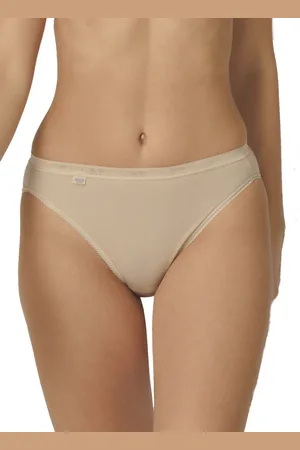 Sloggi Womens Basic+ Tai Briefs - Cotton - Size X-Small