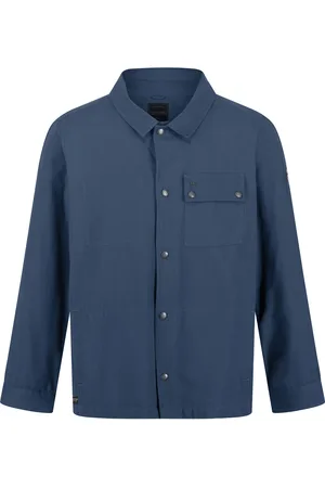 Regatta Mens Jayden Cargo Jacket (Dark Denim) - Cotton - Size Large