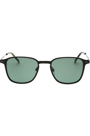Tommy Hilfiger Mens Hiliger Green Lens Matte Sunglasses - One Size